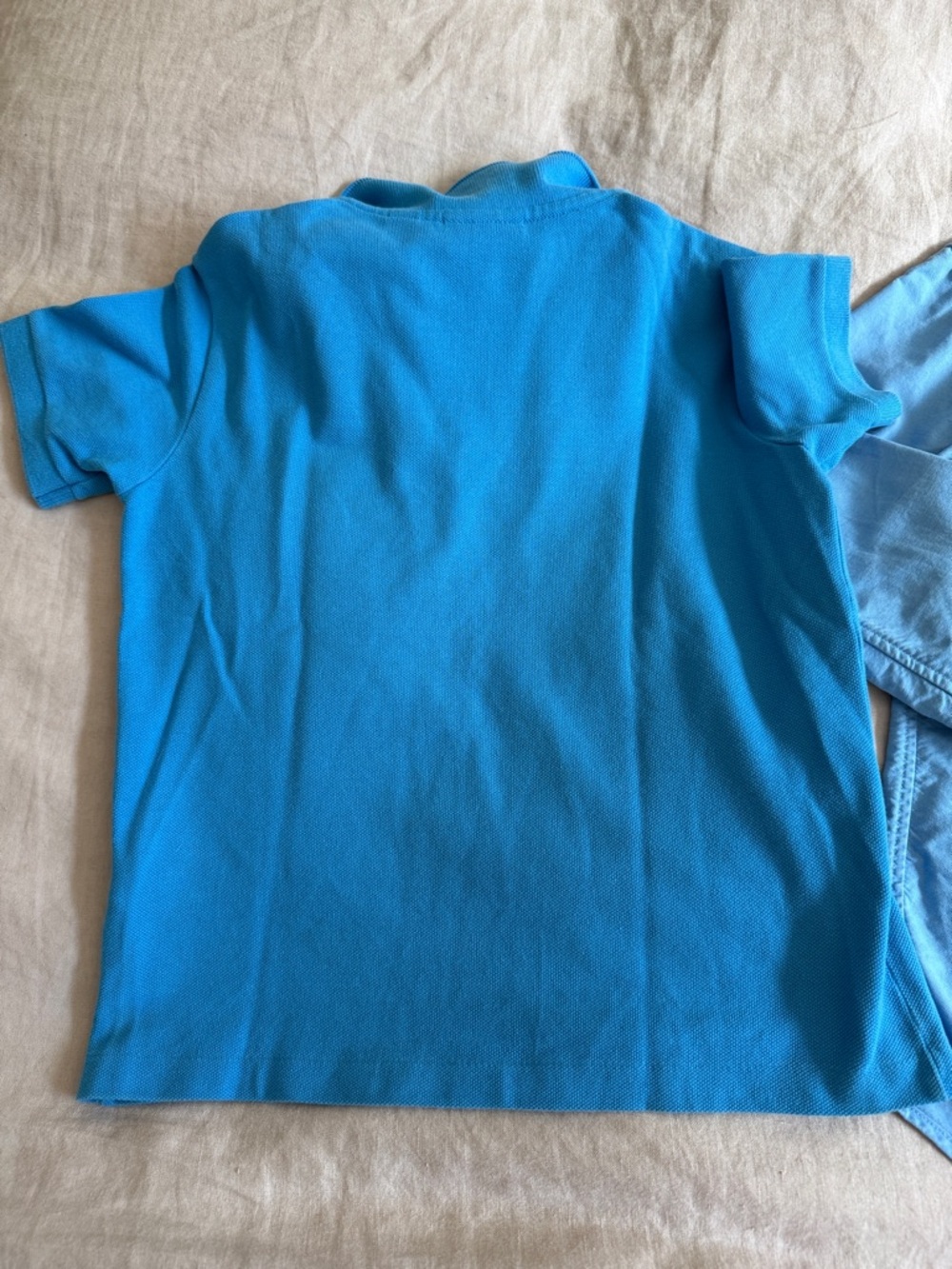 1 LACOSTE Polo 👕 Sz 8 & 1 Blue RALPH LAUREN shirt Sz 7 perfect condition for BOY - Picture 4 of 8